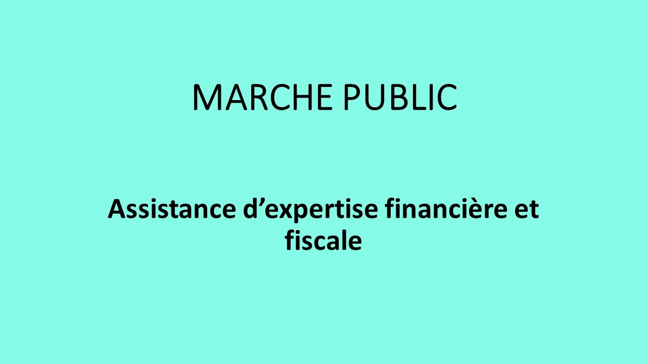 DORSAL lance un nouveau marché public. Assistance d'expertise